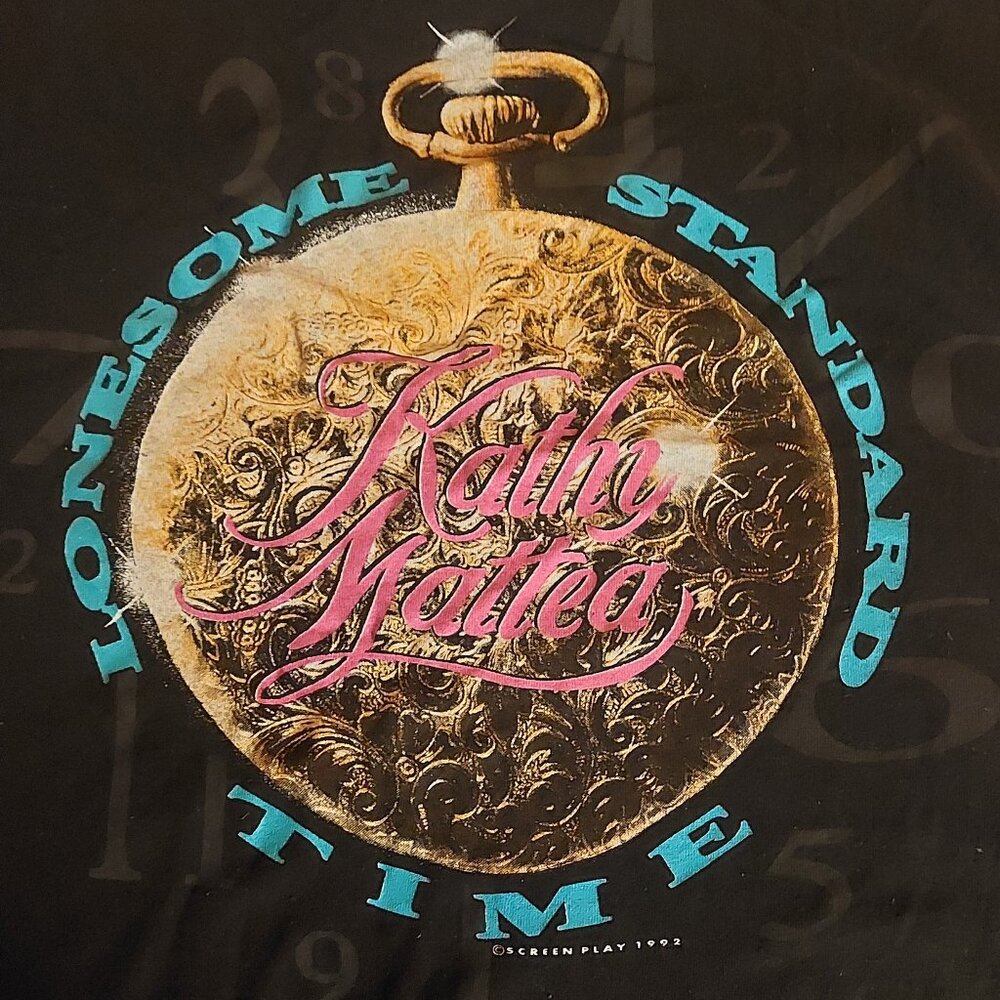 Kathy Mattea 1992 American Tour T-Shirt